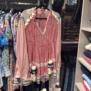 Amazing Pom Pom detailed dress worn once